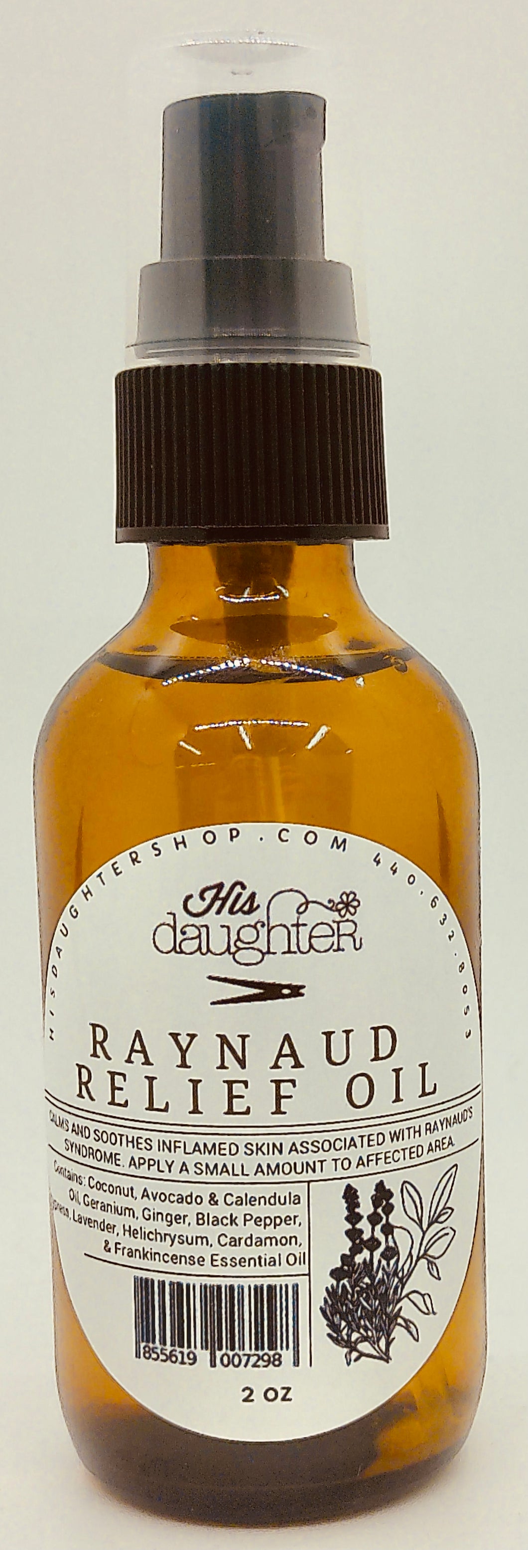 Raynaud Relief Oil