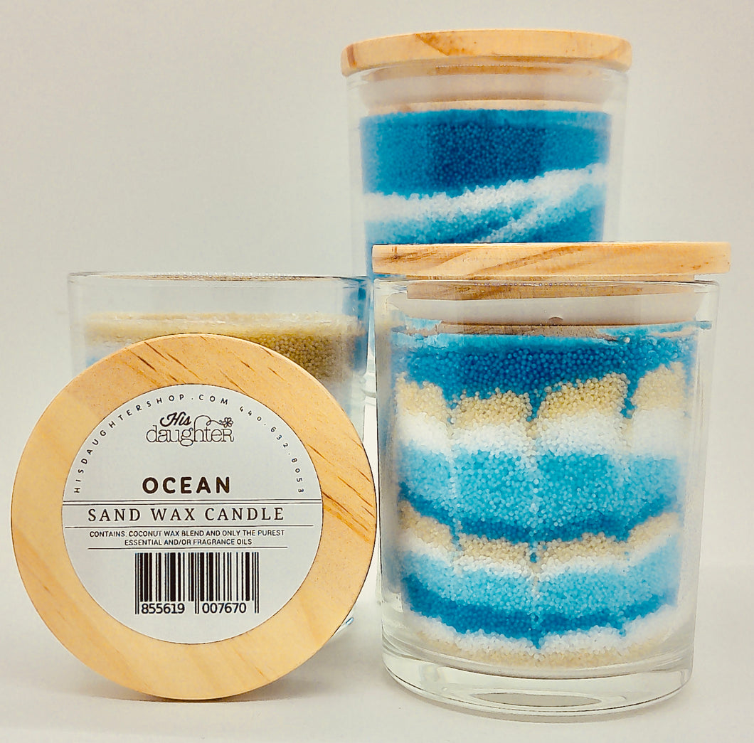 Sand Wax Candle
