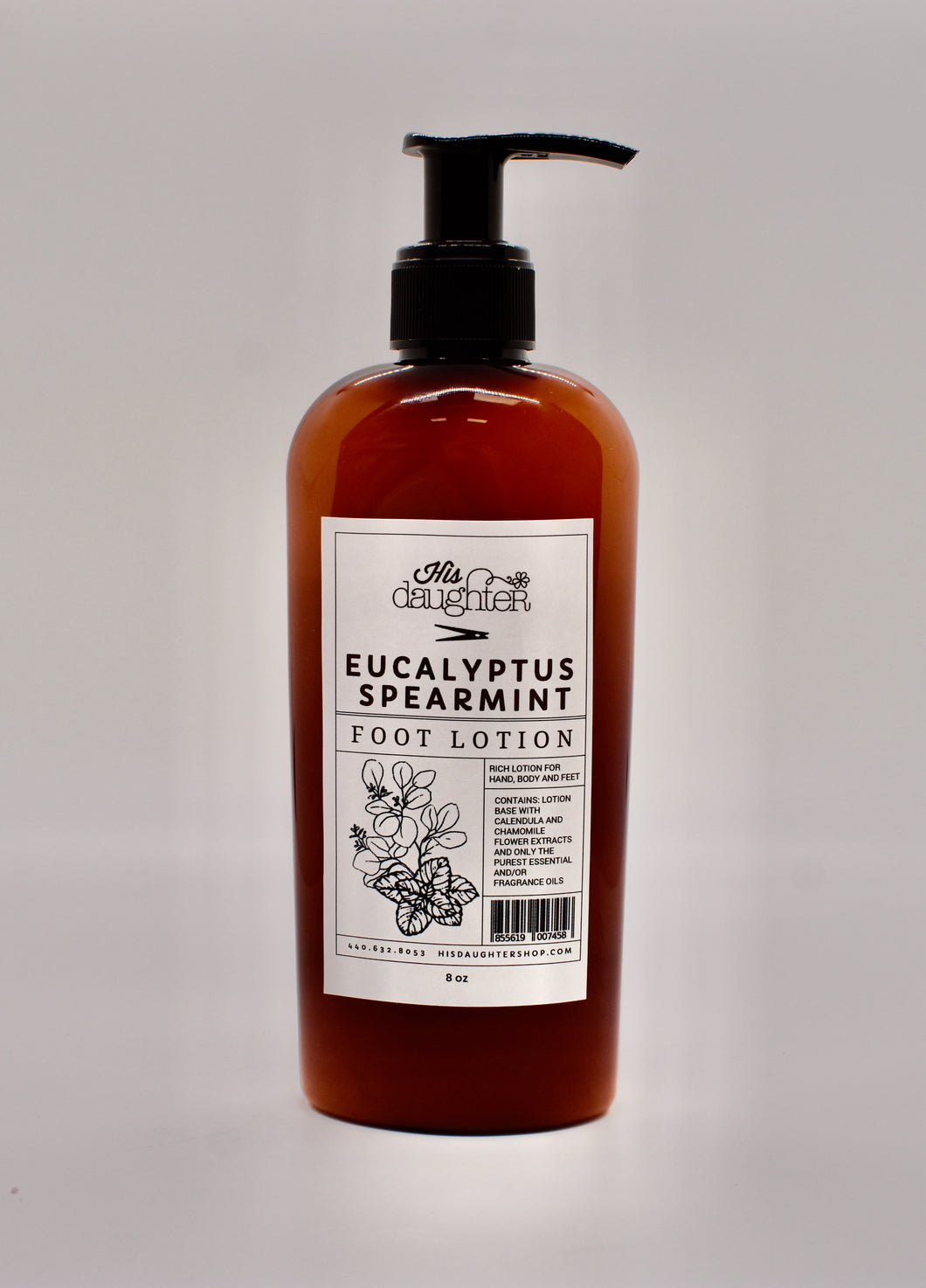 Eucalyptus Spearmint Foot Lotion