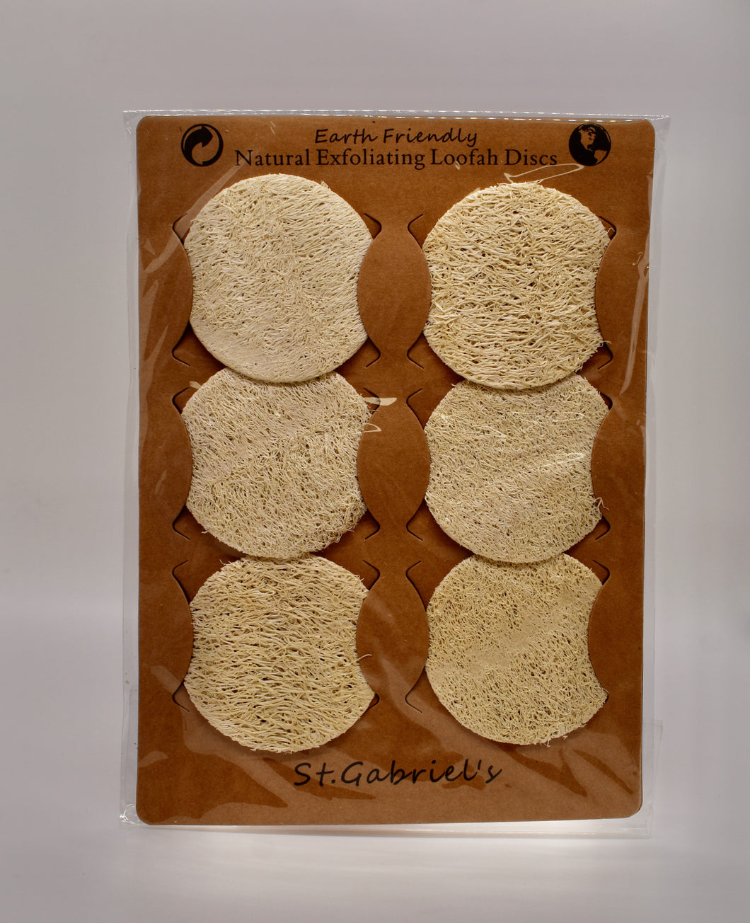 Natural Facial Exfoliating Loofah Discs