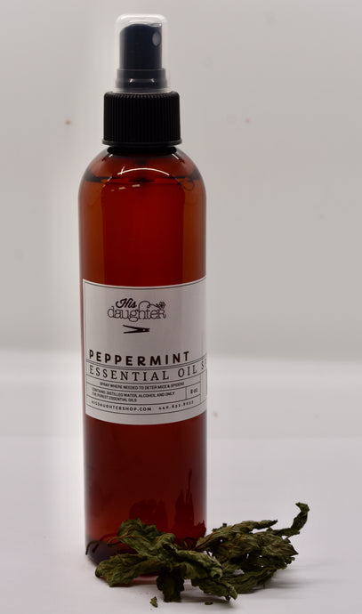 Peppermint Essential Oil Spray