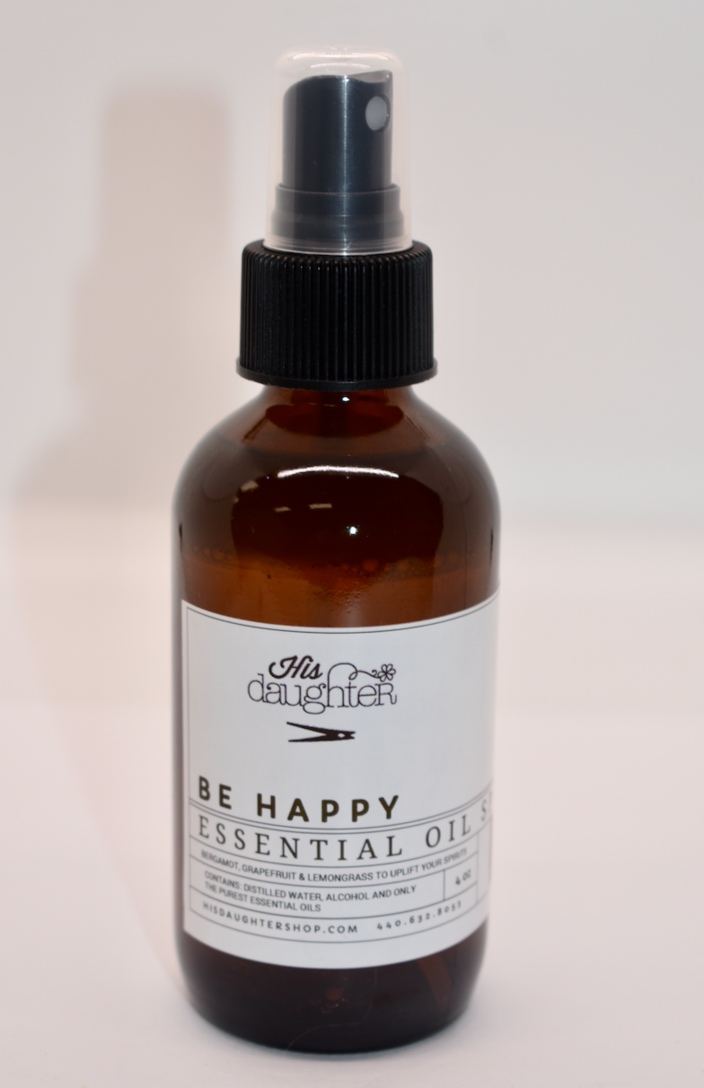 Be Happy Essential Oil Spray