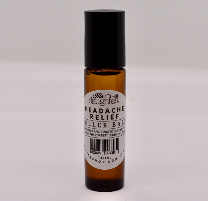 Headache Relief Essential Oil Blend Roller Ball