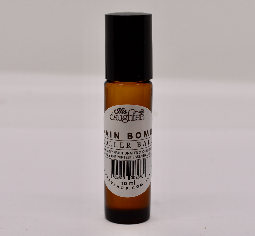 Pain Bomb Essential Oil Blend Roller Ball – His Daughter Shop