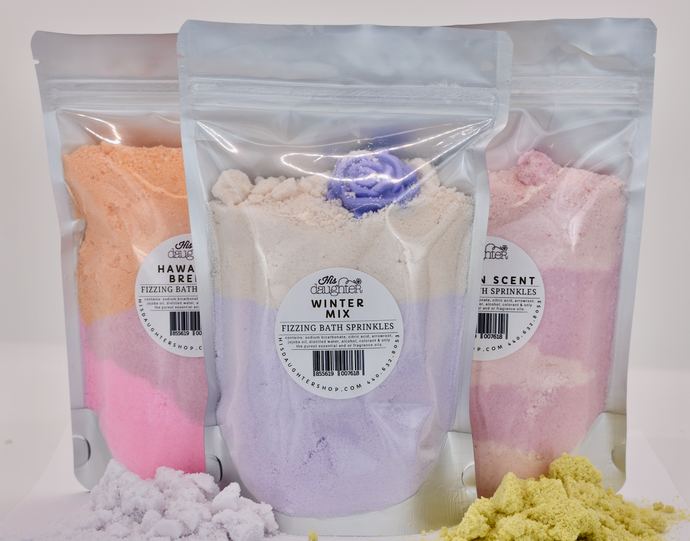 Fizzing Bath Sprinkles