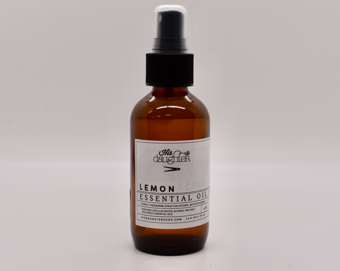 Lemon Essential Oil Spray